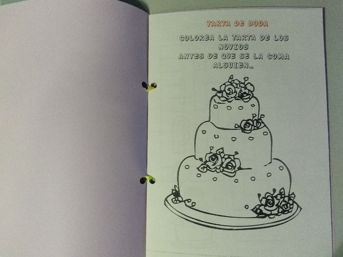  librillos de actividades boda para Niñ@s - 3