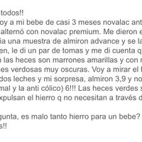 Demasiado hierro en leche artificial? - 1