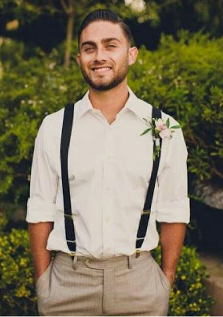 Novio casual para boda rústica - 2