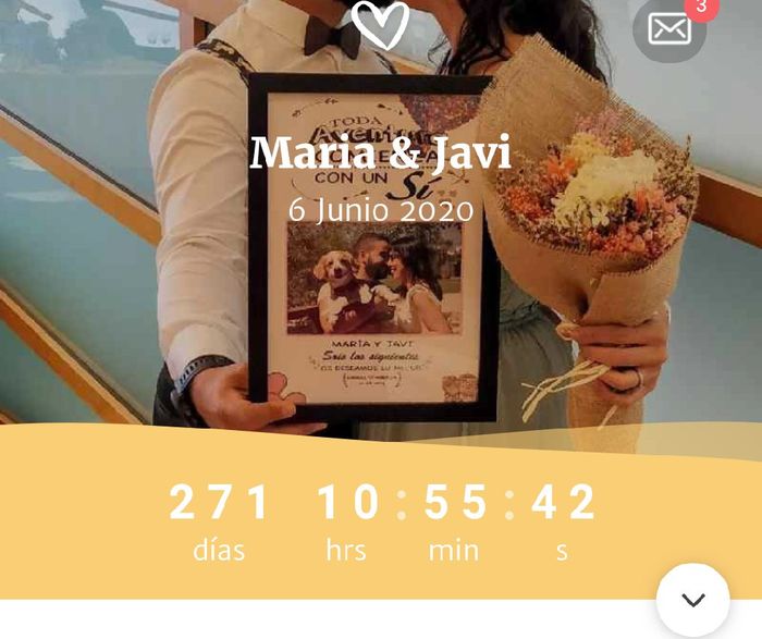 ¿Cuántos días, horas, minutos y segundos faltan para el gran día? 😍 - 1