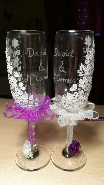 Ya tengo mis copas de brindis!! 👏👏👏 - 2