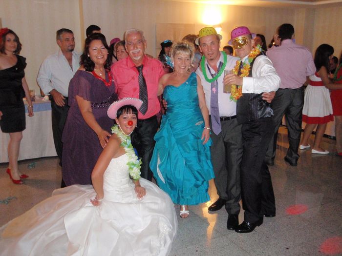 Mis papis y mi suegra estaban Hermosos