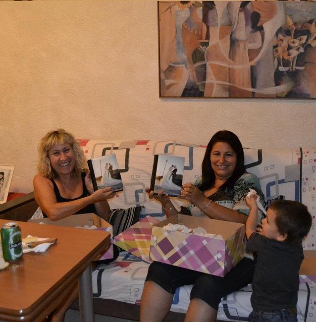 LOS QUE LES REGALAMOS A MIS PADRES Y A MI SUEGRA!!
