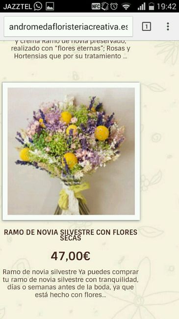 ¿De qué color será tu ramo de novia? - 1