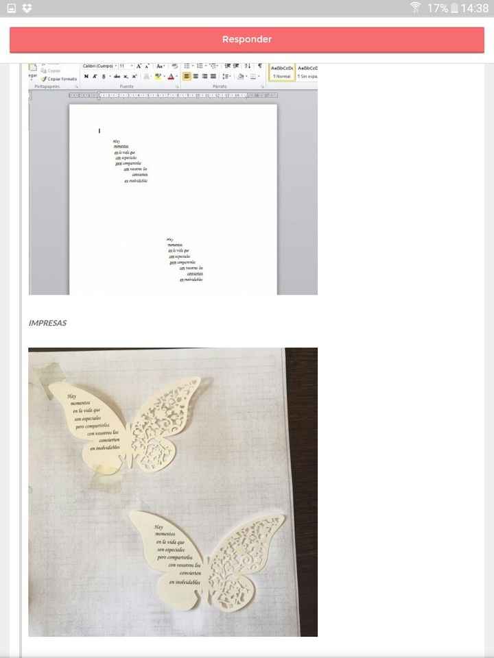 Cómo imprimir mariposas de agradecimiento? - 3