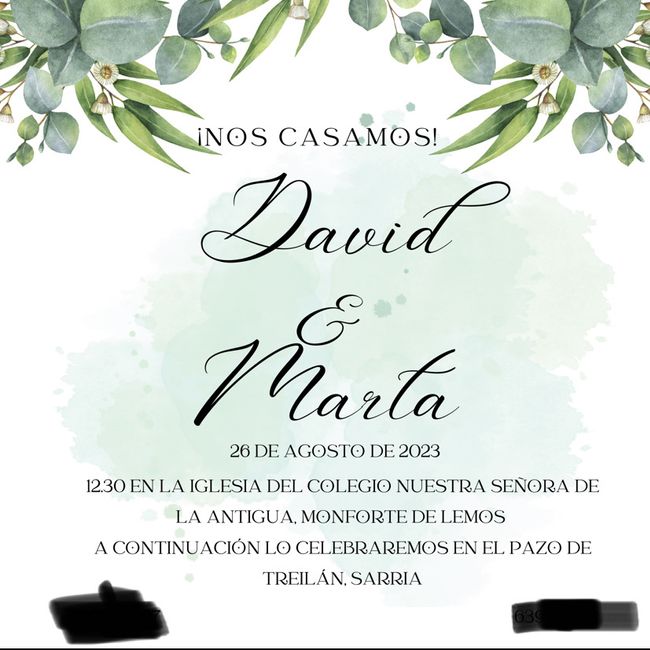 Duda invitaciones 2