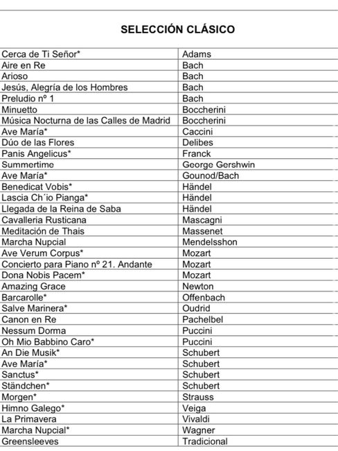 Música clásica Iglesia - 1