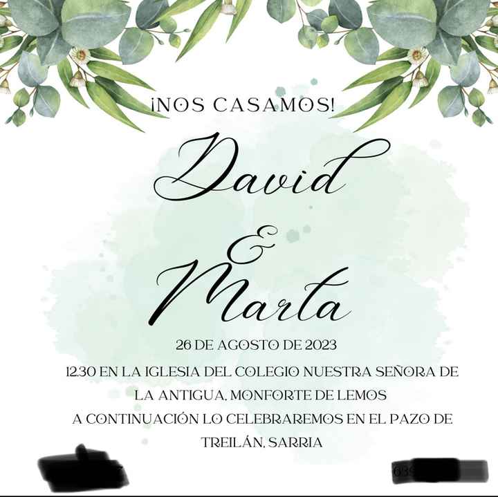 Duda invitaciones - 2