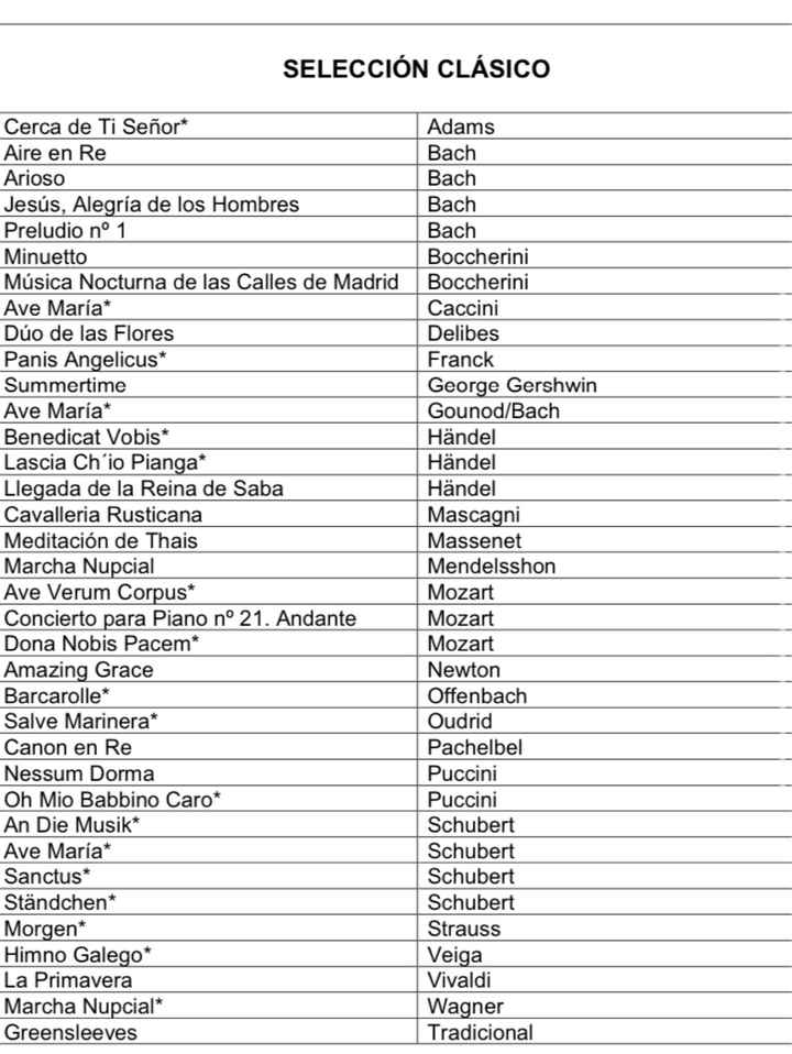 Música clásica Iglesia - 1