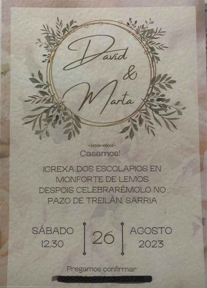 empezamos las invitaciones - 1