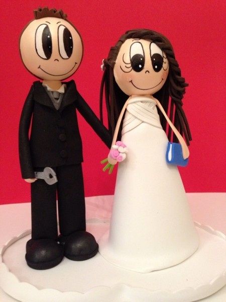 Mis muñecos de la tarta y los que regale - 3