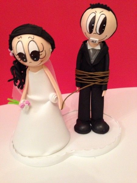 Mis muñecos de la tarta y los que regale - 4