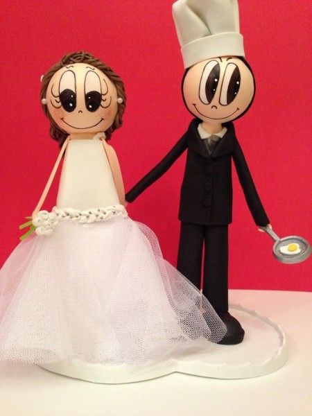 Mis muñecos de la tarta y los que regale - 5