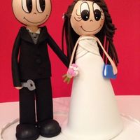 Mis muñecos de la tarta y los que regale - 3