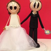 Mis muñecos de la tarta y los que regale - 5