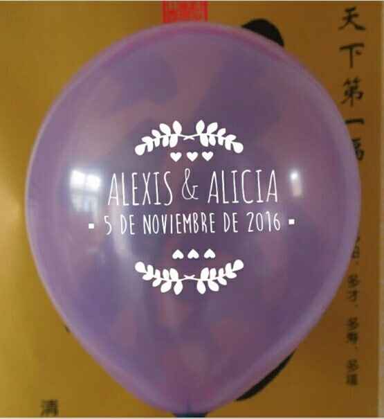 Globos invitación - 1