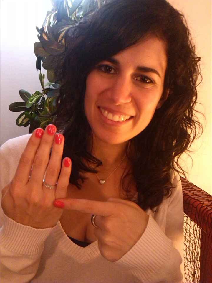 yo y mi anillo!jejeje