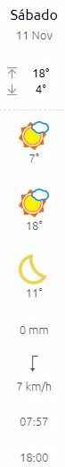 Con sol y sin viento