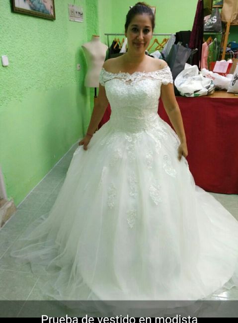 Primera prueba de vestido - 1