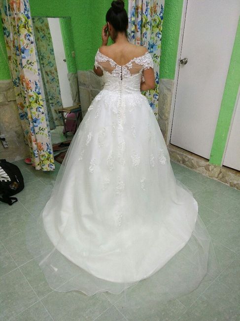 Mi vestido quedó así - 5