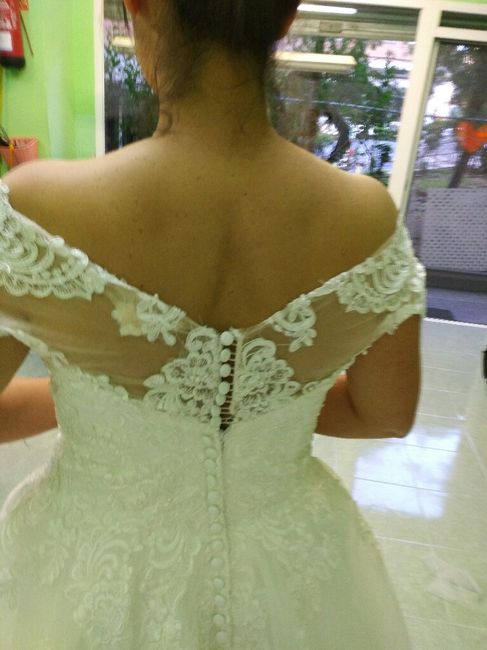 Mi vestido quedó así - 6