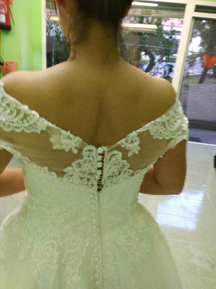 Mi vestido quedó así - 4