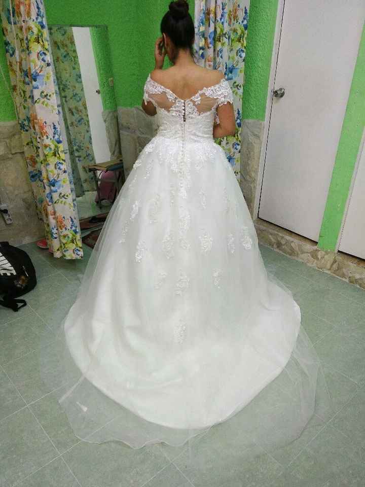 Mi vestido quedó así - 5