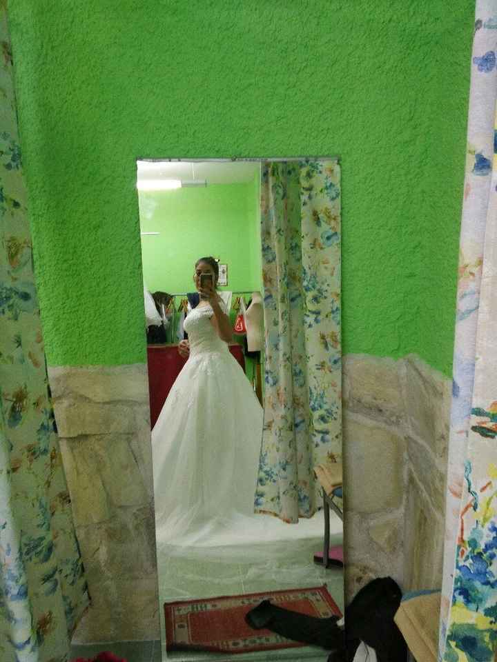 Mi vestido quedó así - 8