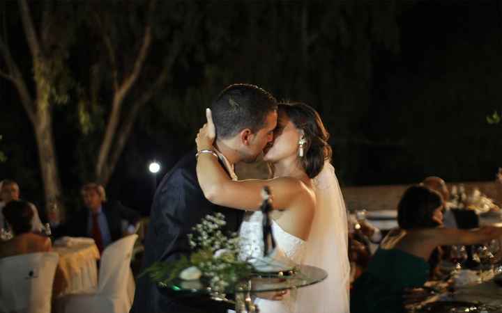 El beso! bueno.. uno de tantos que hubo!