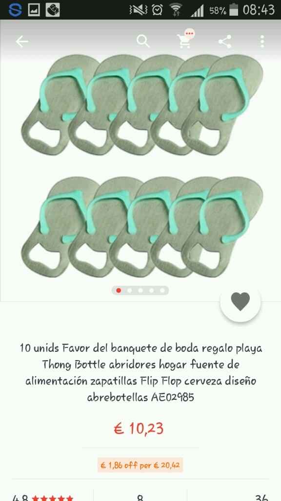 Que regalar en la boda y precios - 5