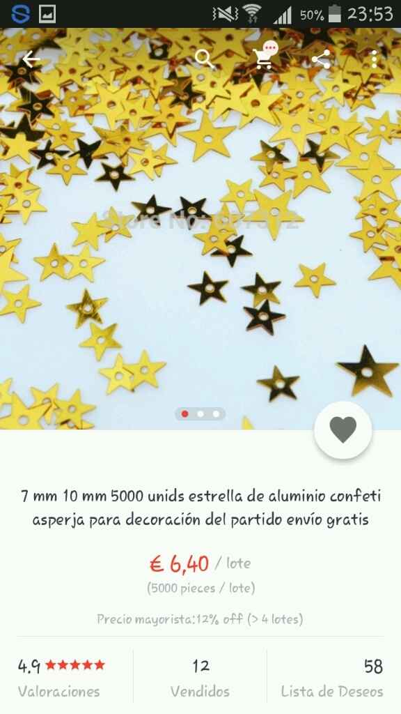 Confeti dorado - 4