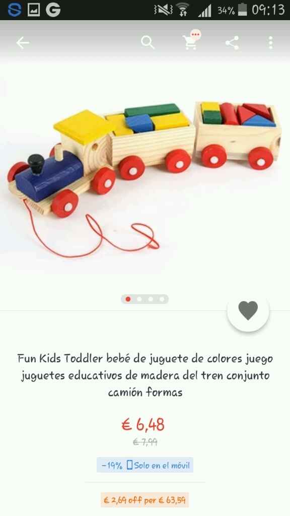 Tren de madera - 2