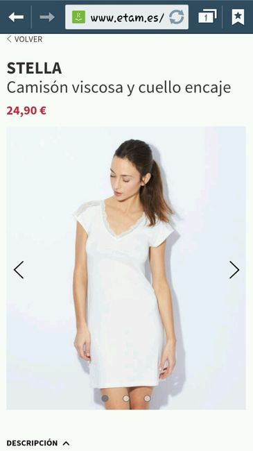 Ayuda!! camisón para el día de la boda - 6