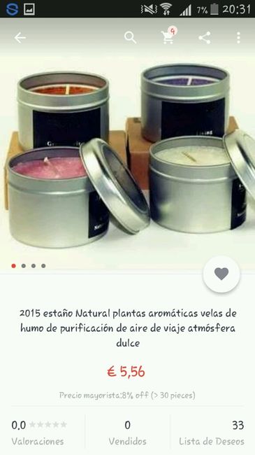Velas caseras como regalo para los invitados! - 7