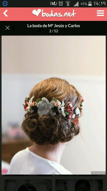Recogido para vestido palabra de honor - 1