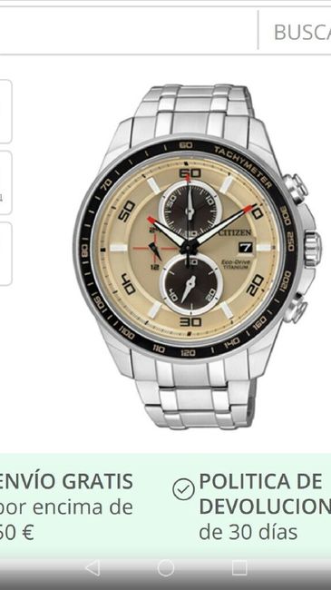 Reloj para el novio - 1