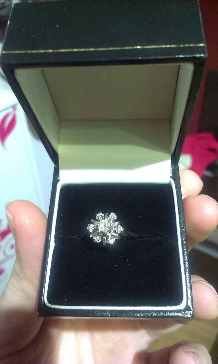 Por fin llego mi anillo de prometida - 1