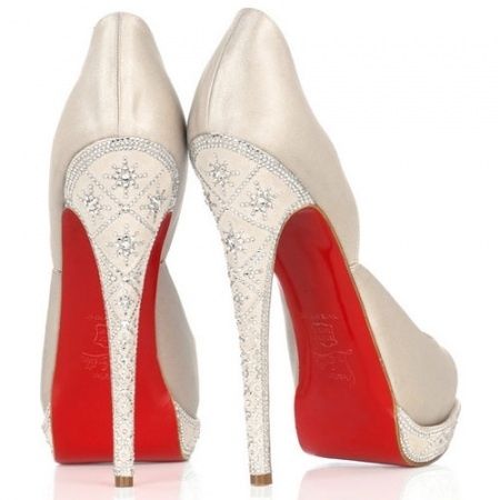 Los zapatos ideales para una novia, jeje