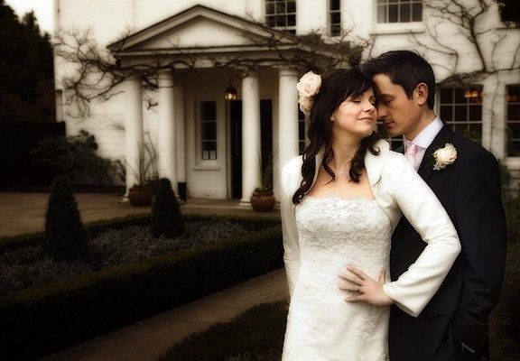 Poses para las fotos de la boda