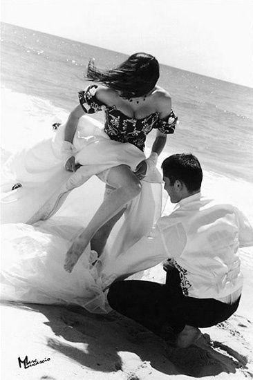 Poses para las fotos de la boda