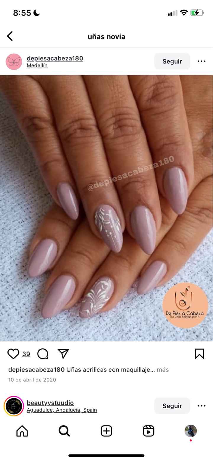 Uñas de novia - 1