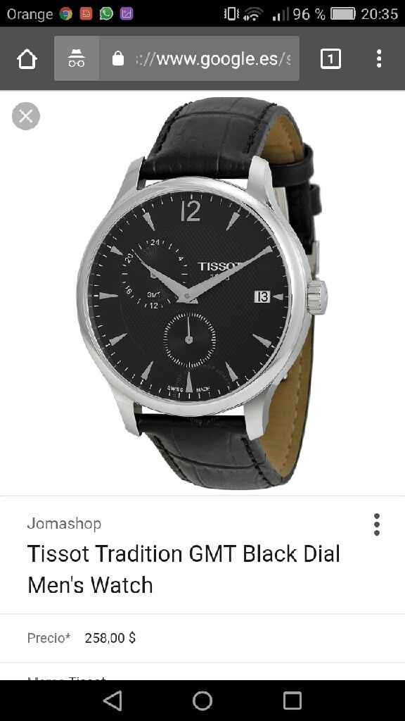  S.o.s.!! Reloj novio! - 1