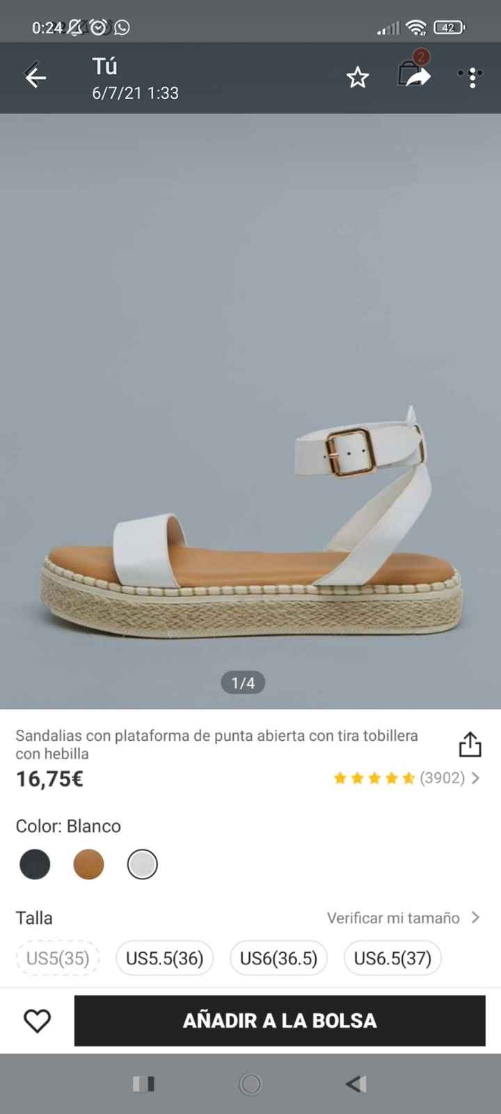 Elegir zapatos - 1