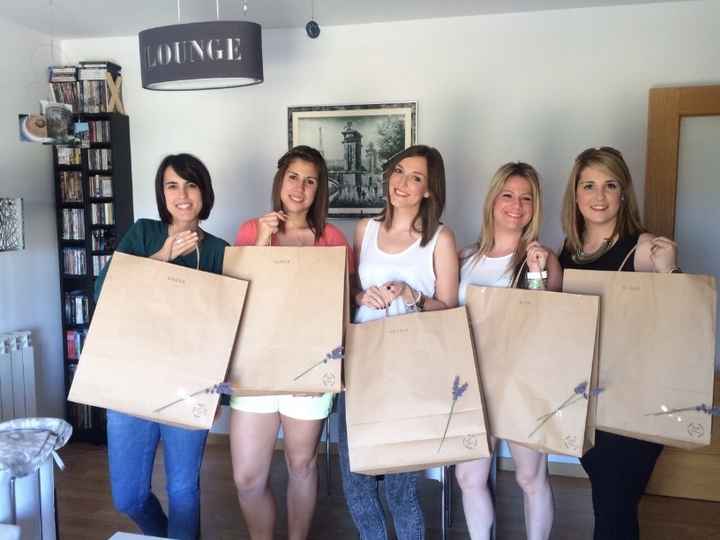 Mis amigas, serán las mejores damas del mundo!