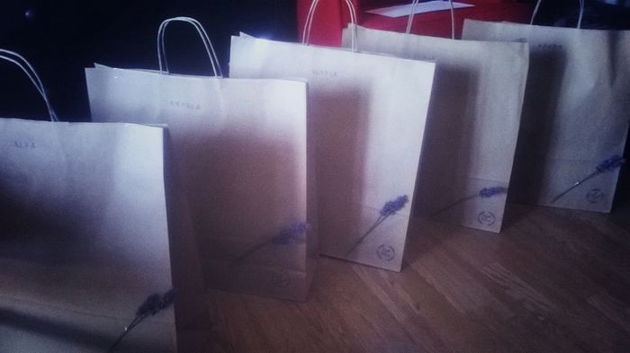 Bolsas preparadas 