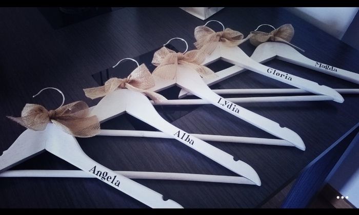 Perchas personalizadas hechas por mí