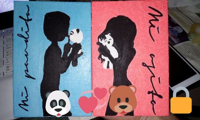 Los cuadros que pinté para nosotros
