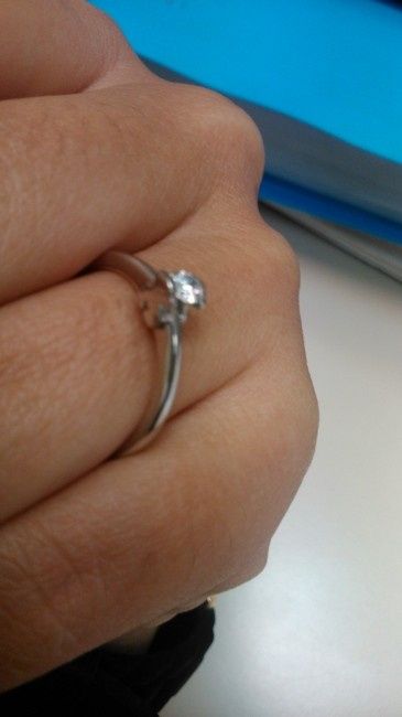 ¿Debes llevar puesto el anillo de compromiso el día de la boda? - 1