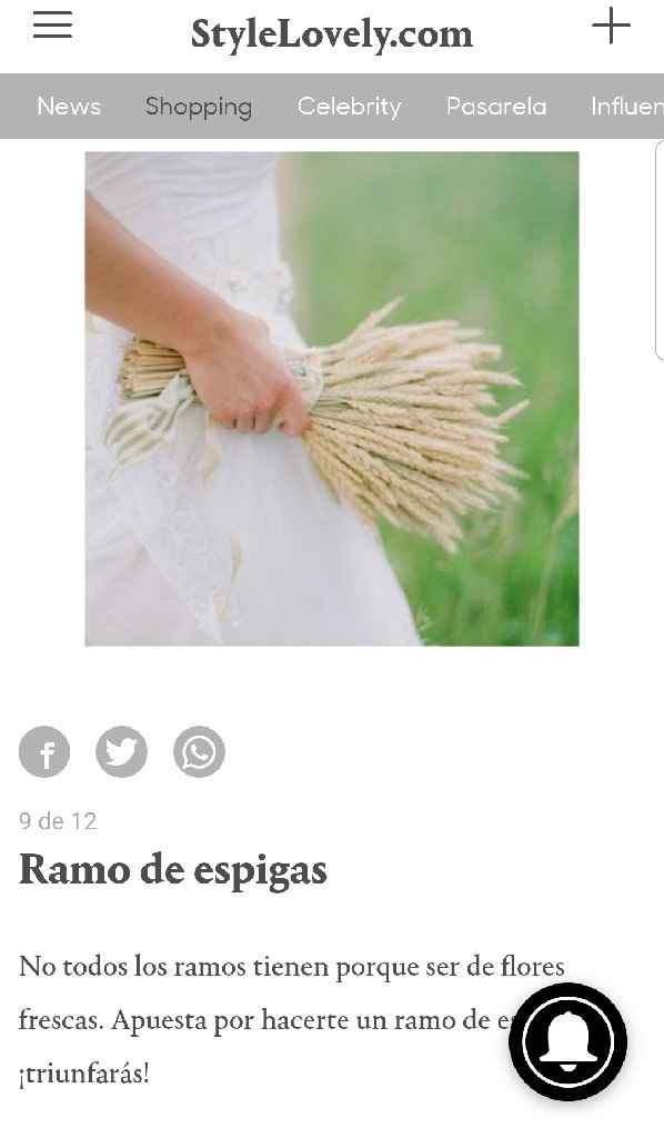 Alternativas a ramos de novia - 3