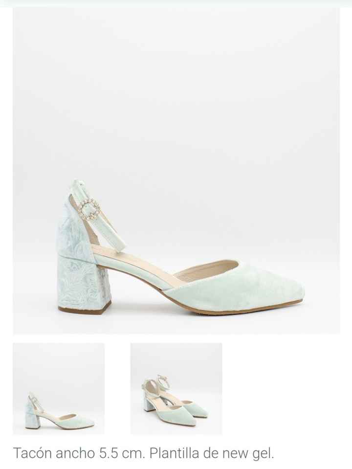 sos zapatos bajos estilo sandalia.. - 1